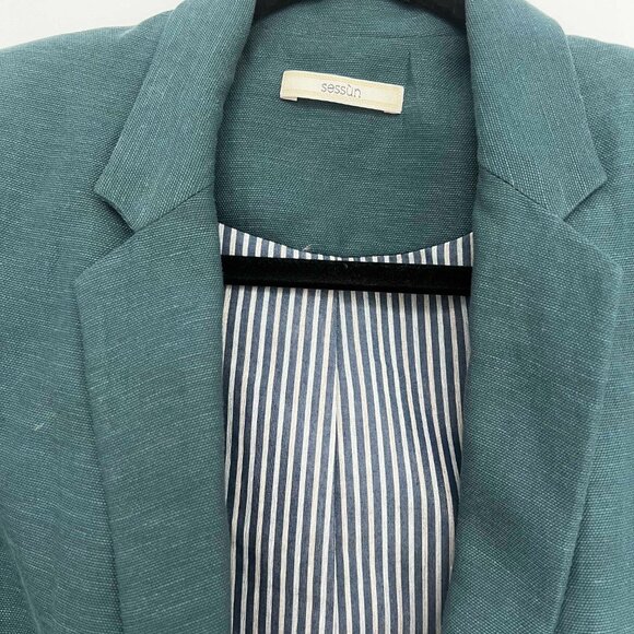 Sessun Bliss Li Buttoned Blazer + Ankle Pants Set - Sz S (Blazer) and pants S 38 - Picture 14 of 14